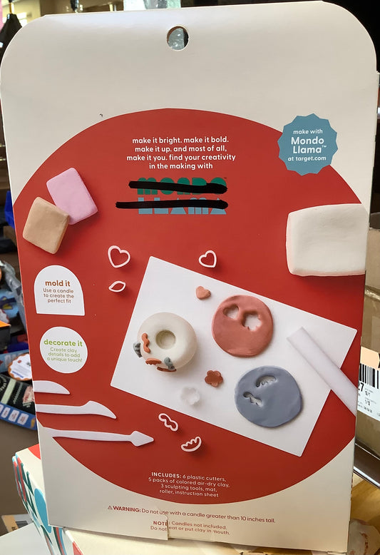 Clay Candleholder Craft Kit