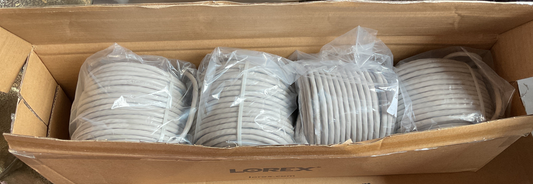 LOREX Cat5e Network Ethernet Cable for IP Security Cameras 4ct