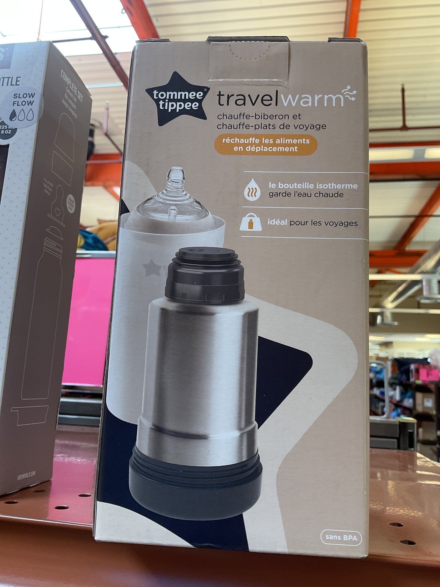 Tommee Tippee Closer To Nature Travel Bottle & Food Warmer