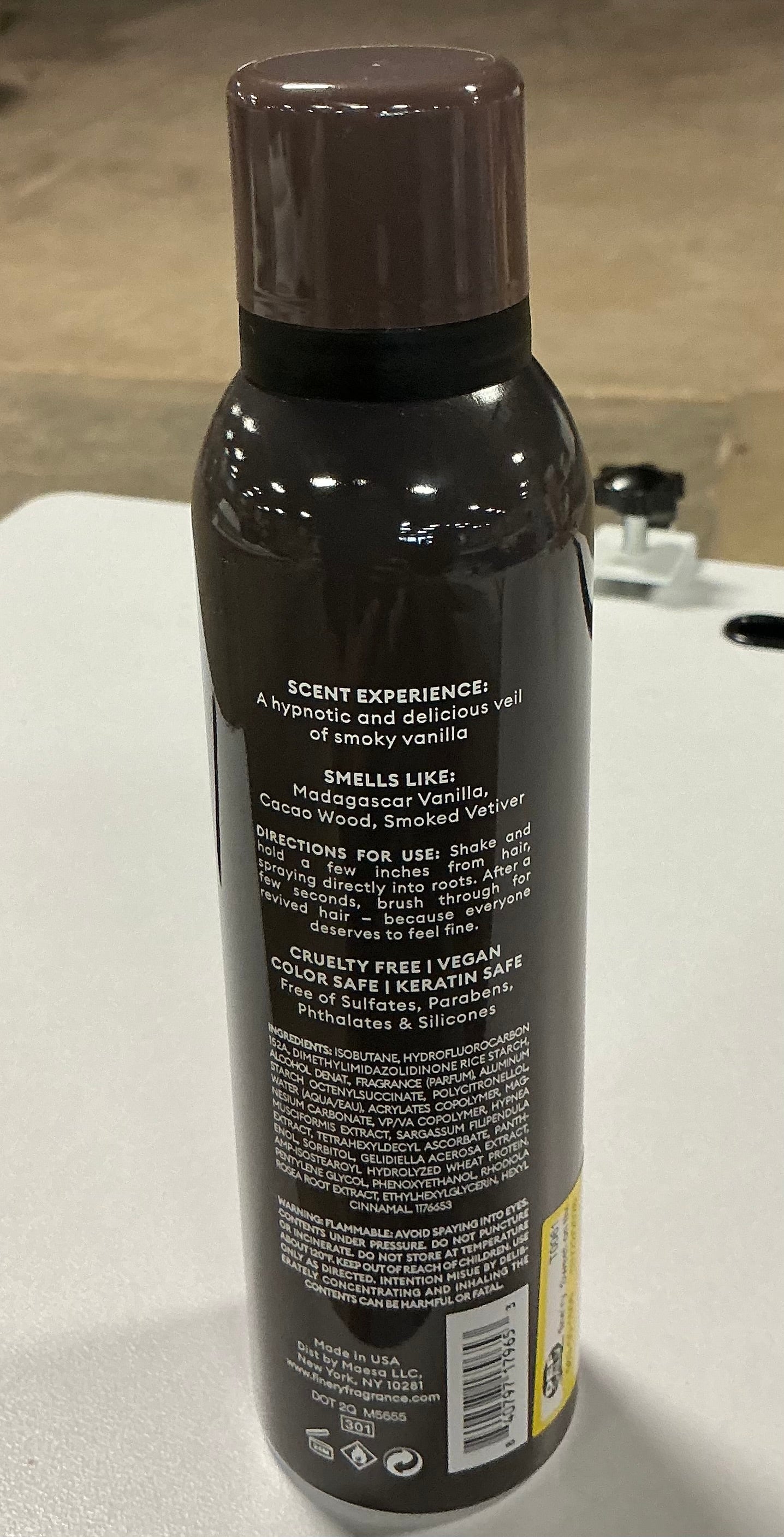 fine'ry. Sweet on the Outside Dry Shampoo Spray - 5oz: Aerosol Oil Control for All Hair Types