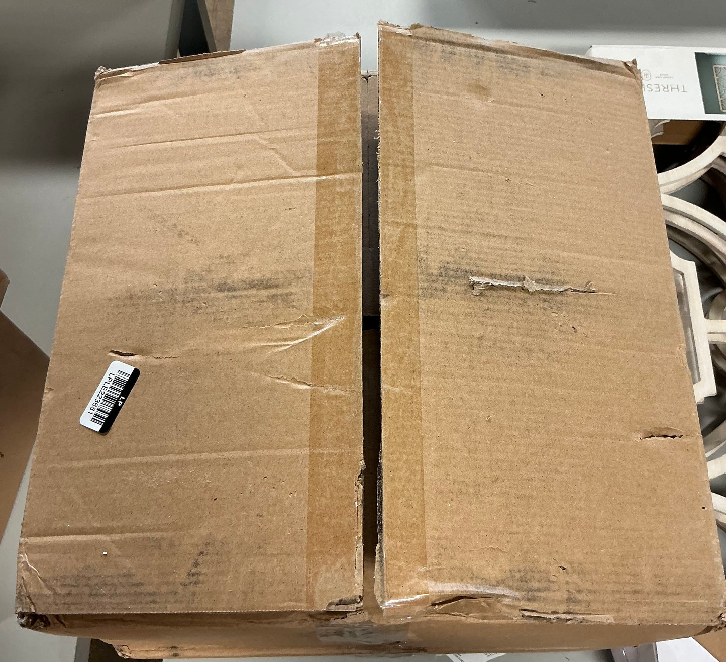 25.5" x 17.75" Intersecting Cube Wall Shelf Black - Danya B.: Modern Cubby Storage, Easy Install - OPEN BOX (see pictures) - FOR PICKUP ONLY