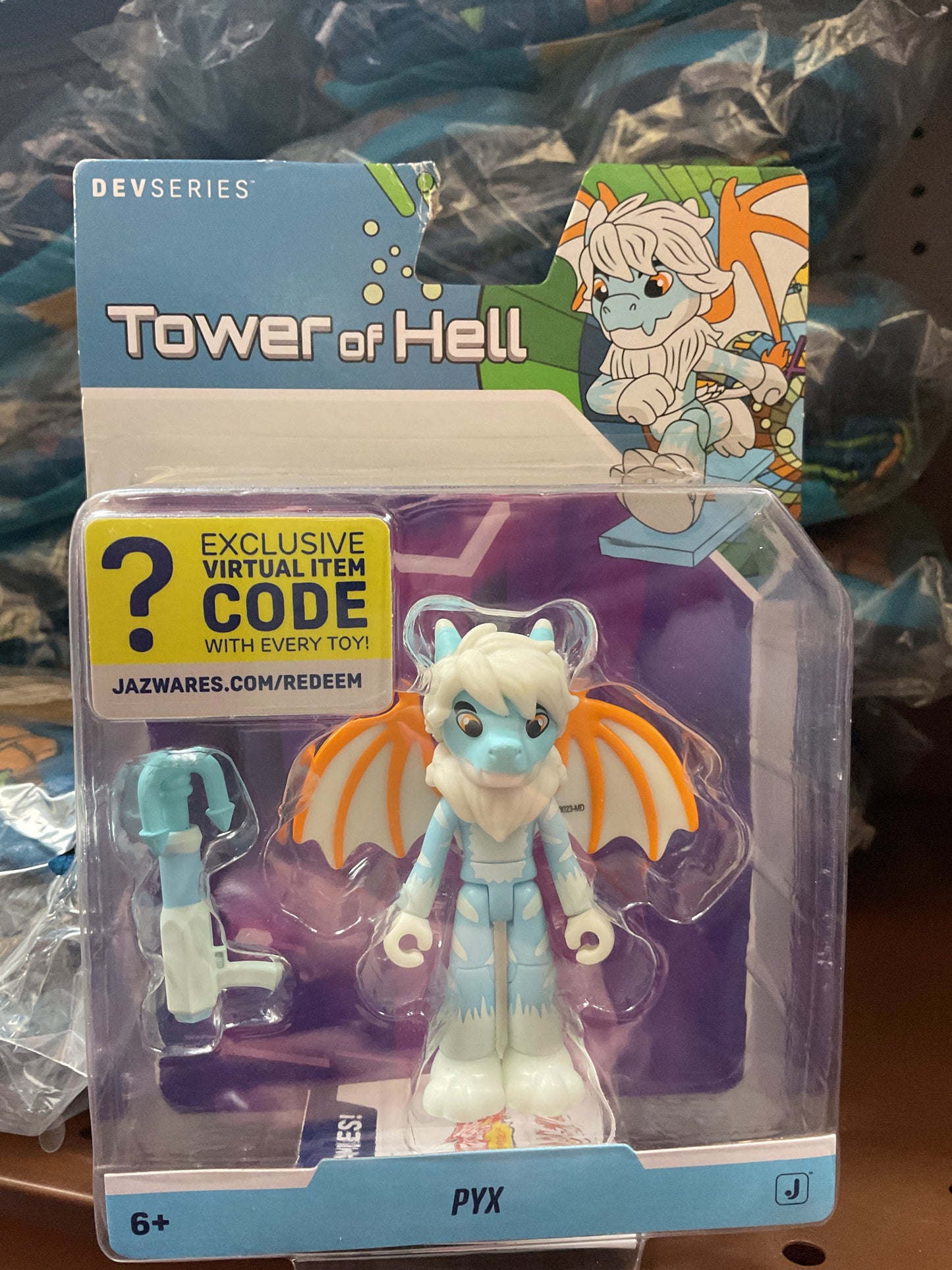 Jazwares Tower of Hell Roblox Ninja Legends Pyx Action Figure