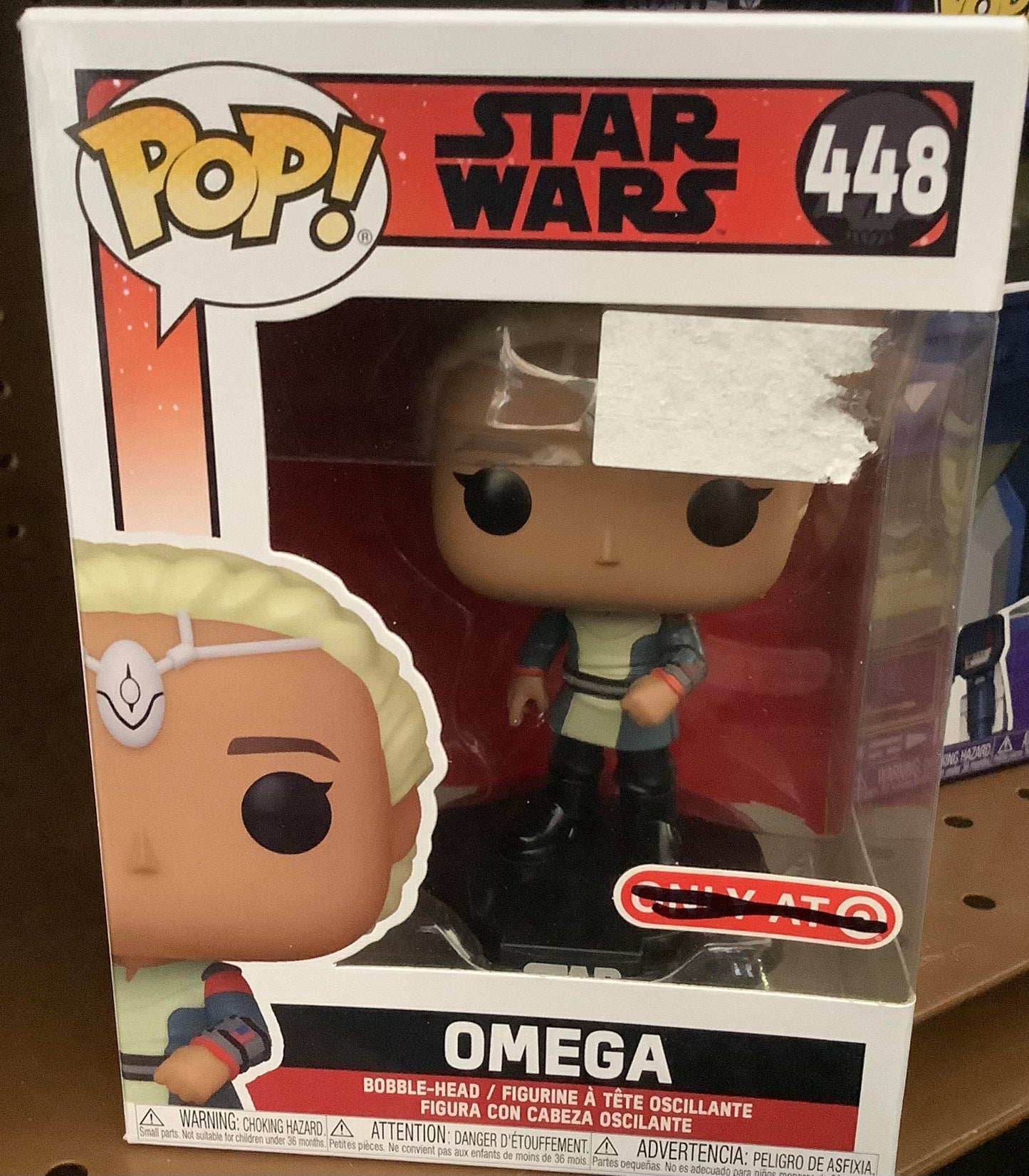 Funko POP: Star Wars: Bad Batch Omega Vinyl Figure