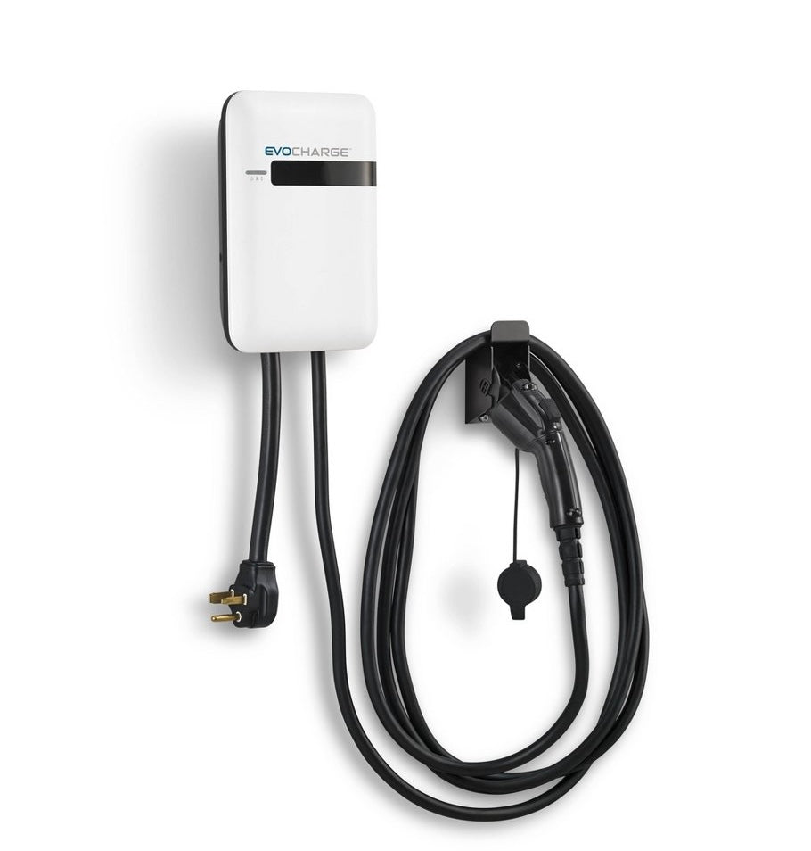 (Clearance)FINAL SALE EvoCharge 18' EVSE Level 2 Electric Vehicle Charging
Station: 32 Amp J1772 Car Charger, UL Listed, 10 AWG Cable