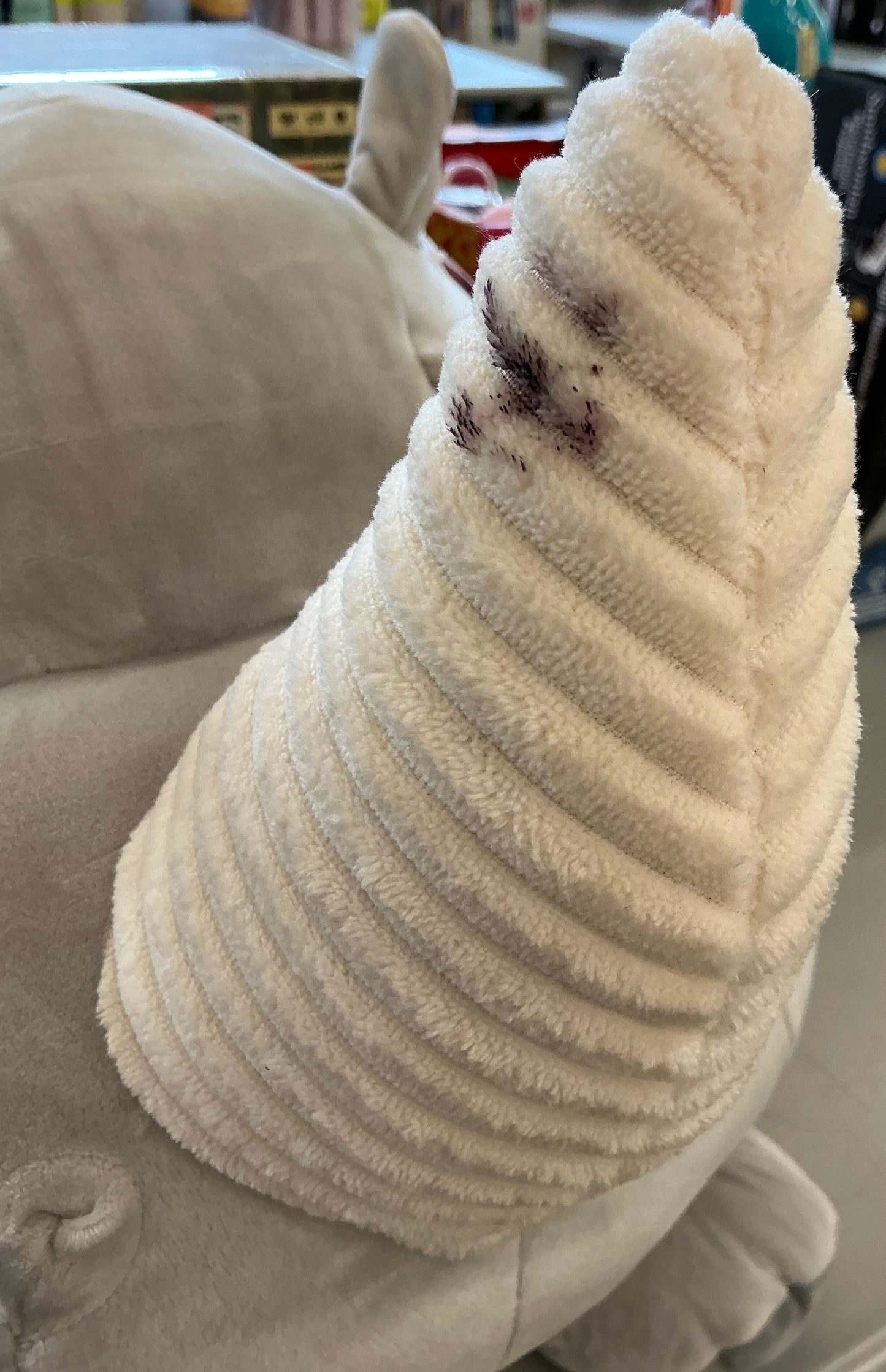 21" Rhino Stuffed Animal - Gigglescape™ - MINOR COSMETIC DAMAGE (SEE PICTURES)