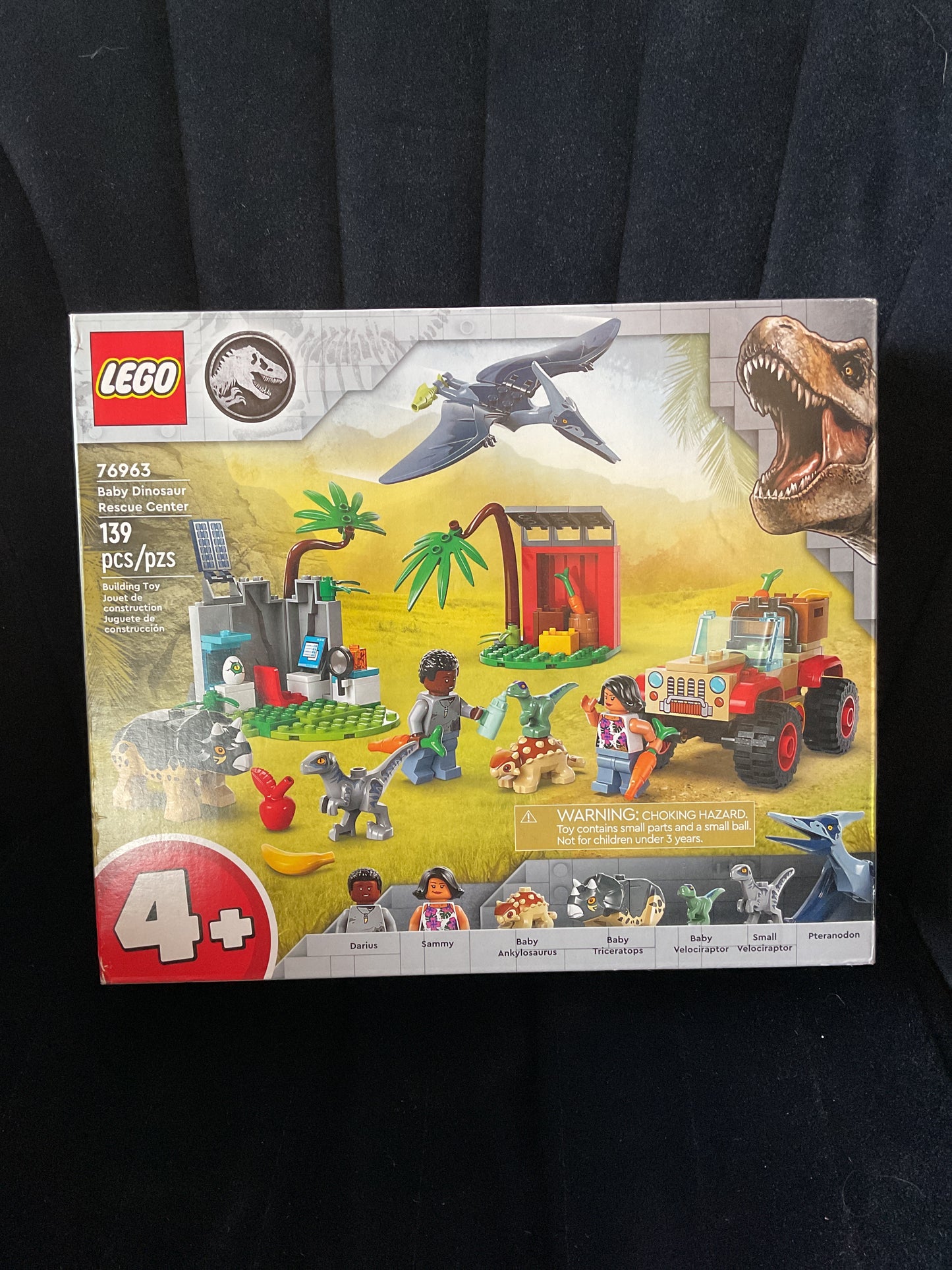 LEGO Jurassic World Baby Dinosaur Rescue Center and Toy
Car 76963
