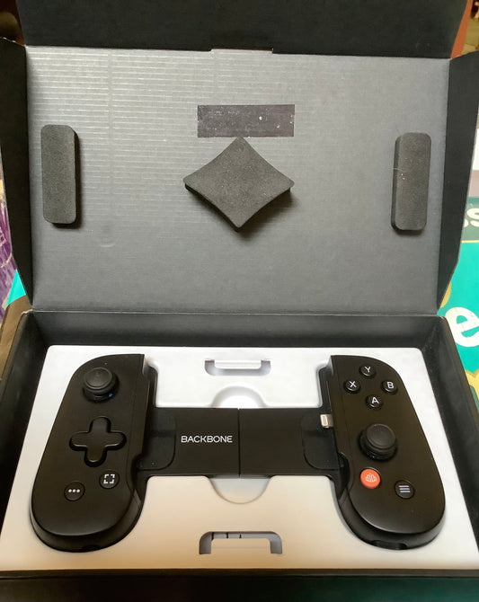 Backbone - One (Lightning) - Mobile Gaming Controller for iPhone - 2nd
Gen - Black