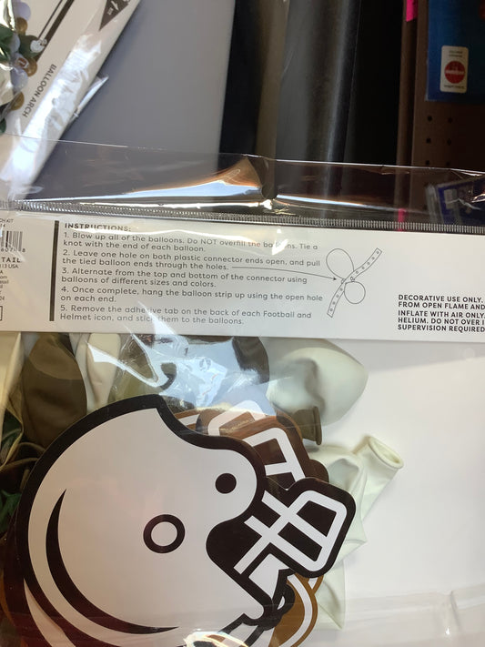 (Clearance)GAME DAY BALLOON ARCH