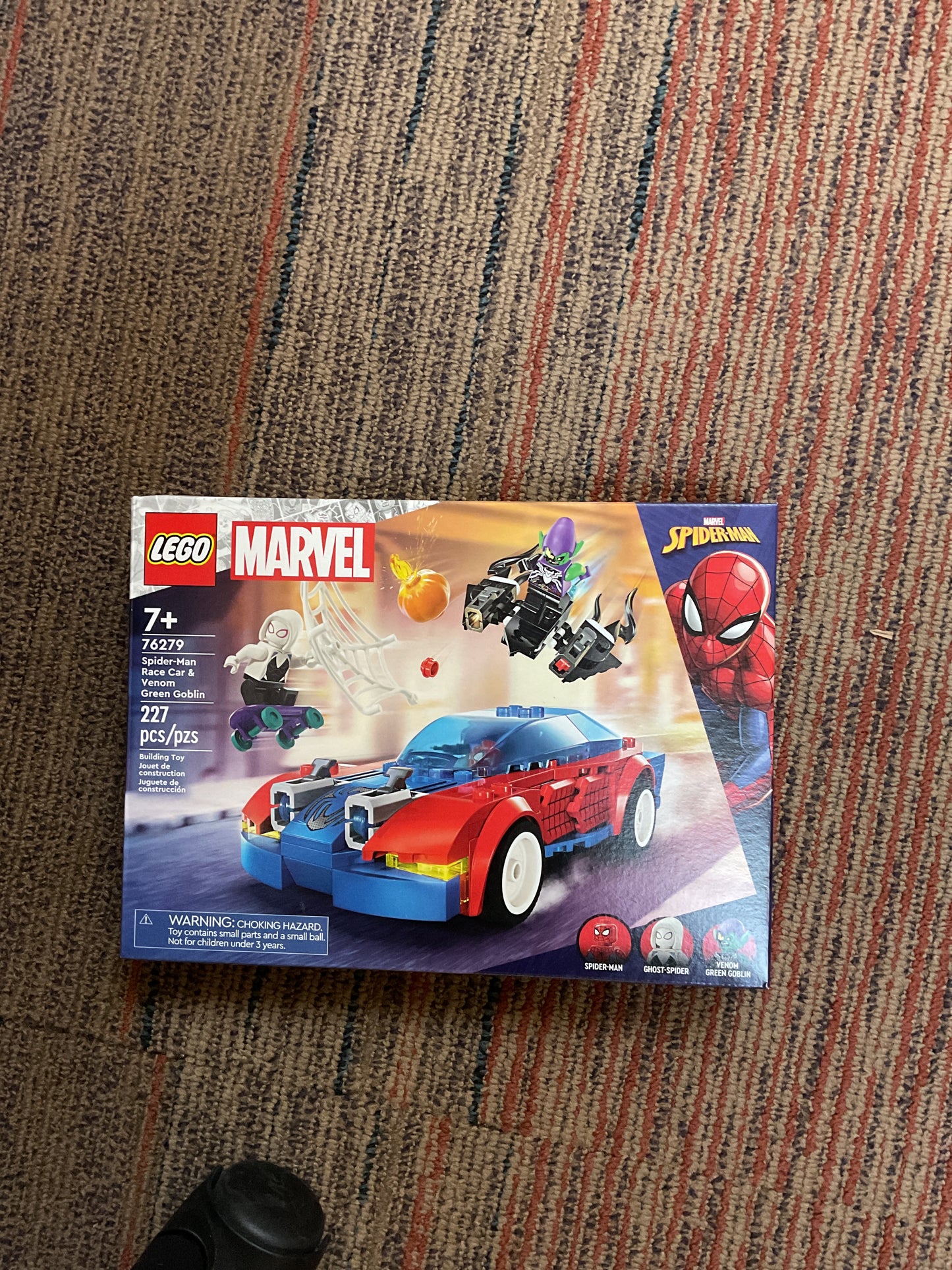 LEGO Marvel Spider-Man Race Car & Venom Green Goblin
Building Toy 76279