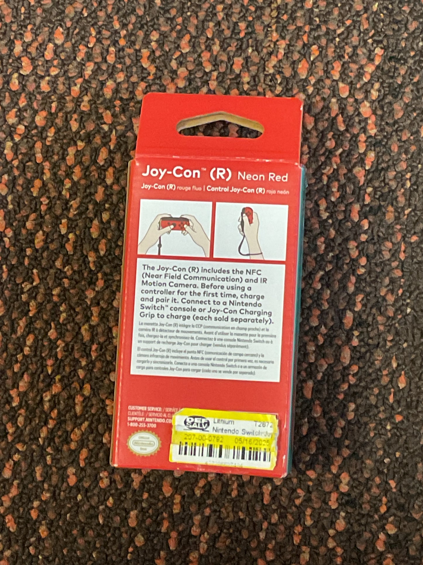 Nintendo Switch Right Joy-con-Neon Red