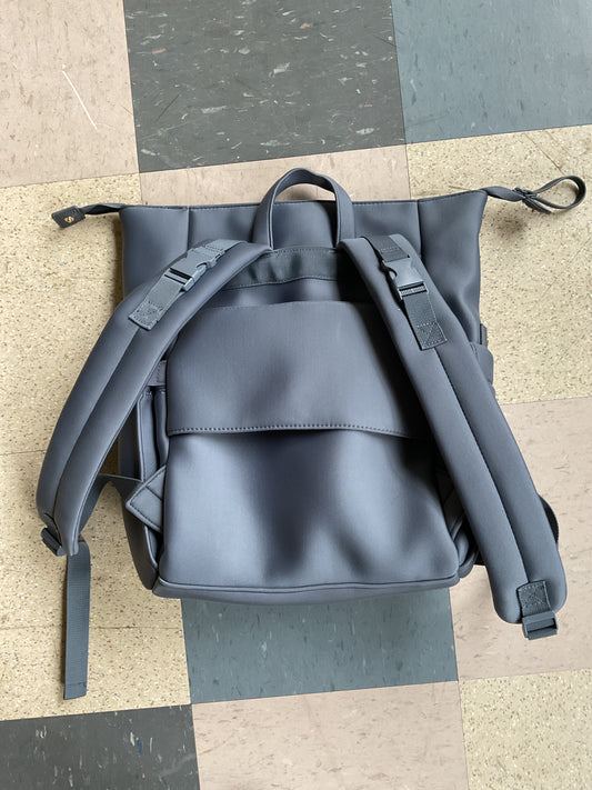 Boxy diaper backpack- Blue