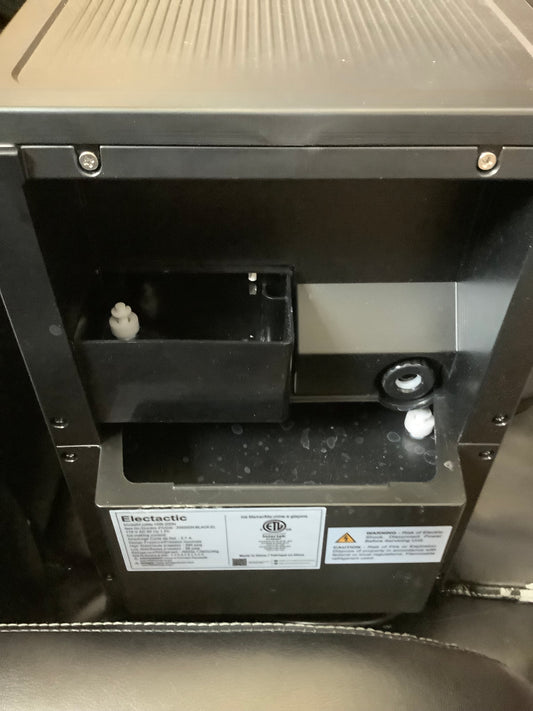 THRIFTY 70-Countertop Nugget Ice Maker, 44lbs/24H Chewable Pellet Ice Machine with Dispenser, Self-Cleaning Pebble Ice Maker for Home/Office/Parties, Silver