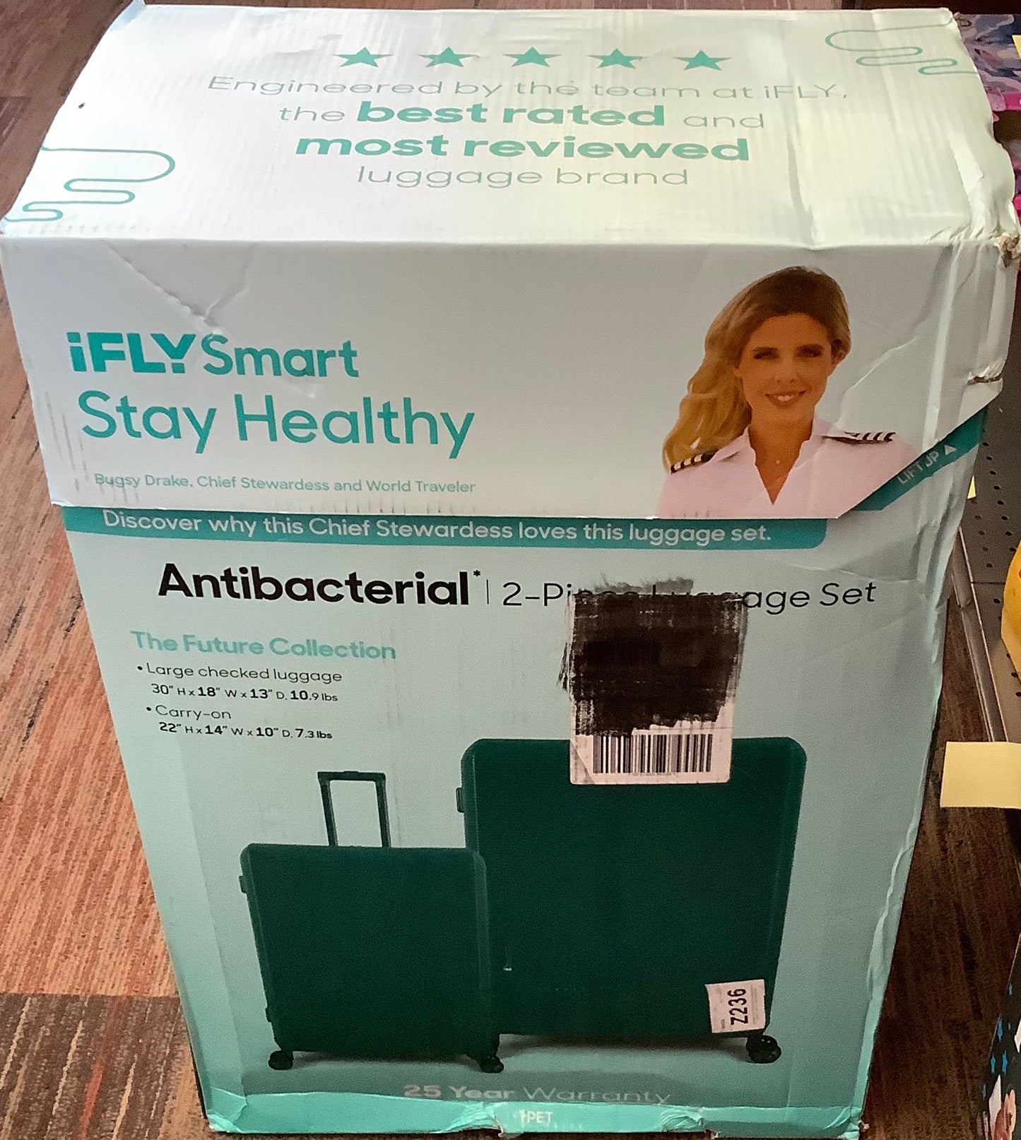 iFLY Smart Future Collection 2-Piece
Antibacterial Travel Set,