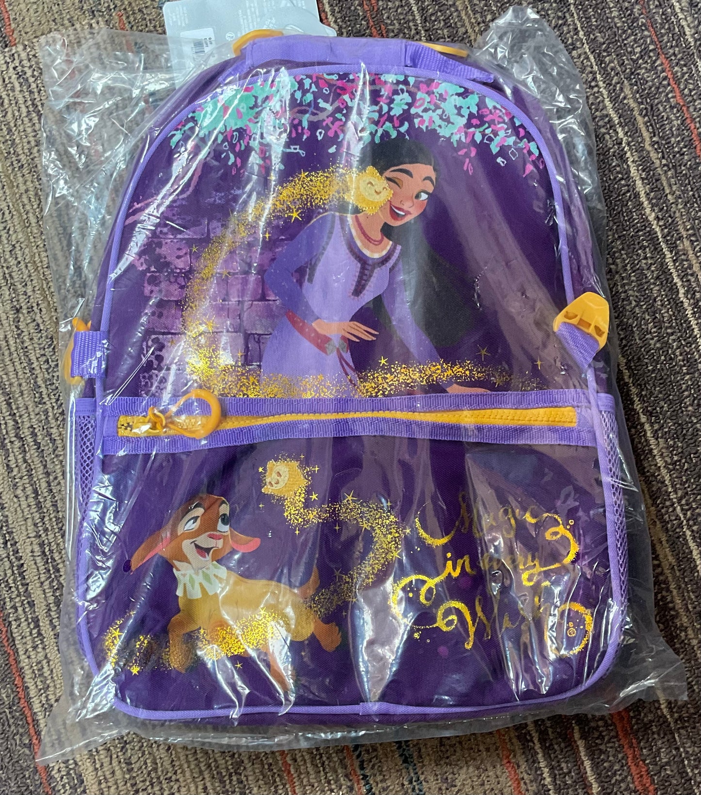 (Clearance )Disney Wish Purple Backpack