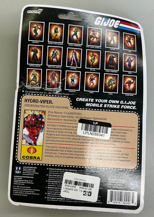 G.I. Joe - super7 ReAction+ figures - Hydro Viper (comic)