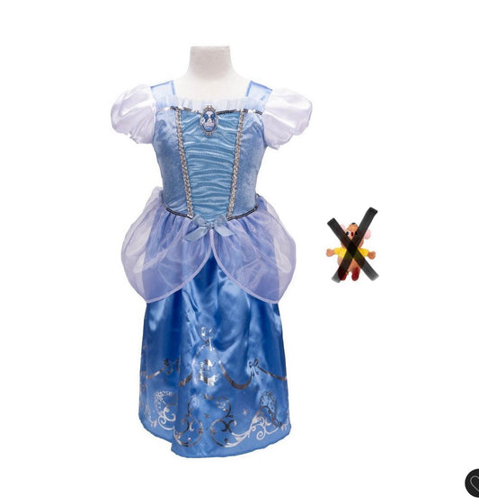 Disney Princess Majestic Cinderella dress - MISSING GUS - fits sizes 4-6X