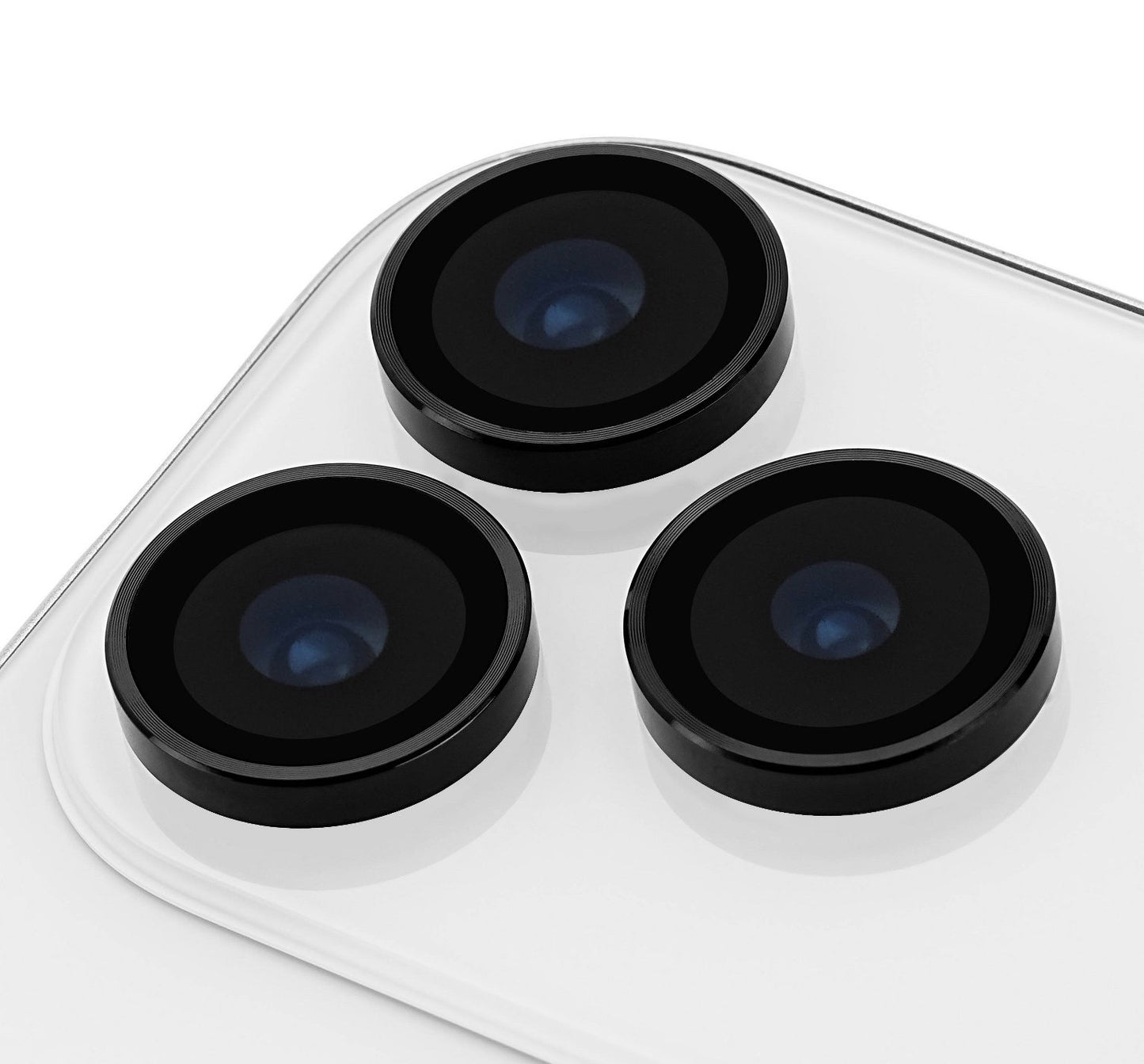 Case-Mate Aluminum Ring HD Lens Protectors for the iPhone 17 Pro and iPhone 17 Pro Max.