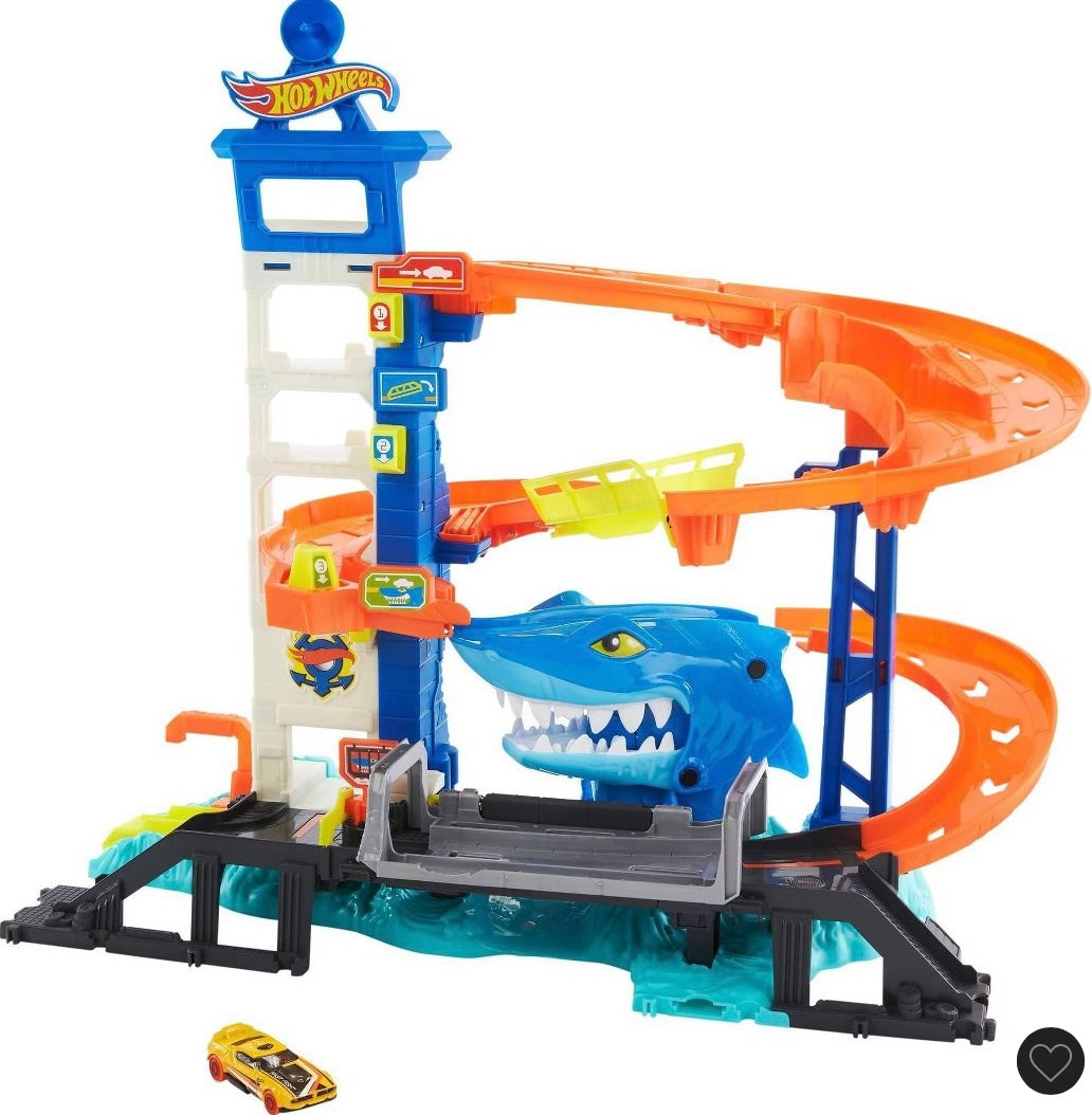 Hot Wheels Attacking Shark Escape Trackset