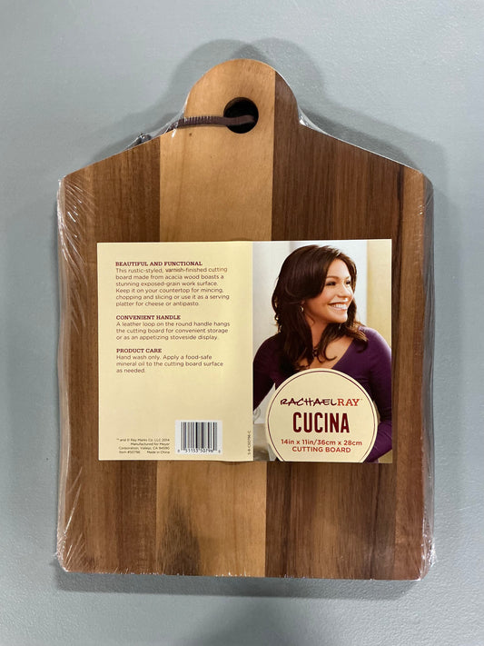 Rachel Ray 14”X11” Wood Cutting Board