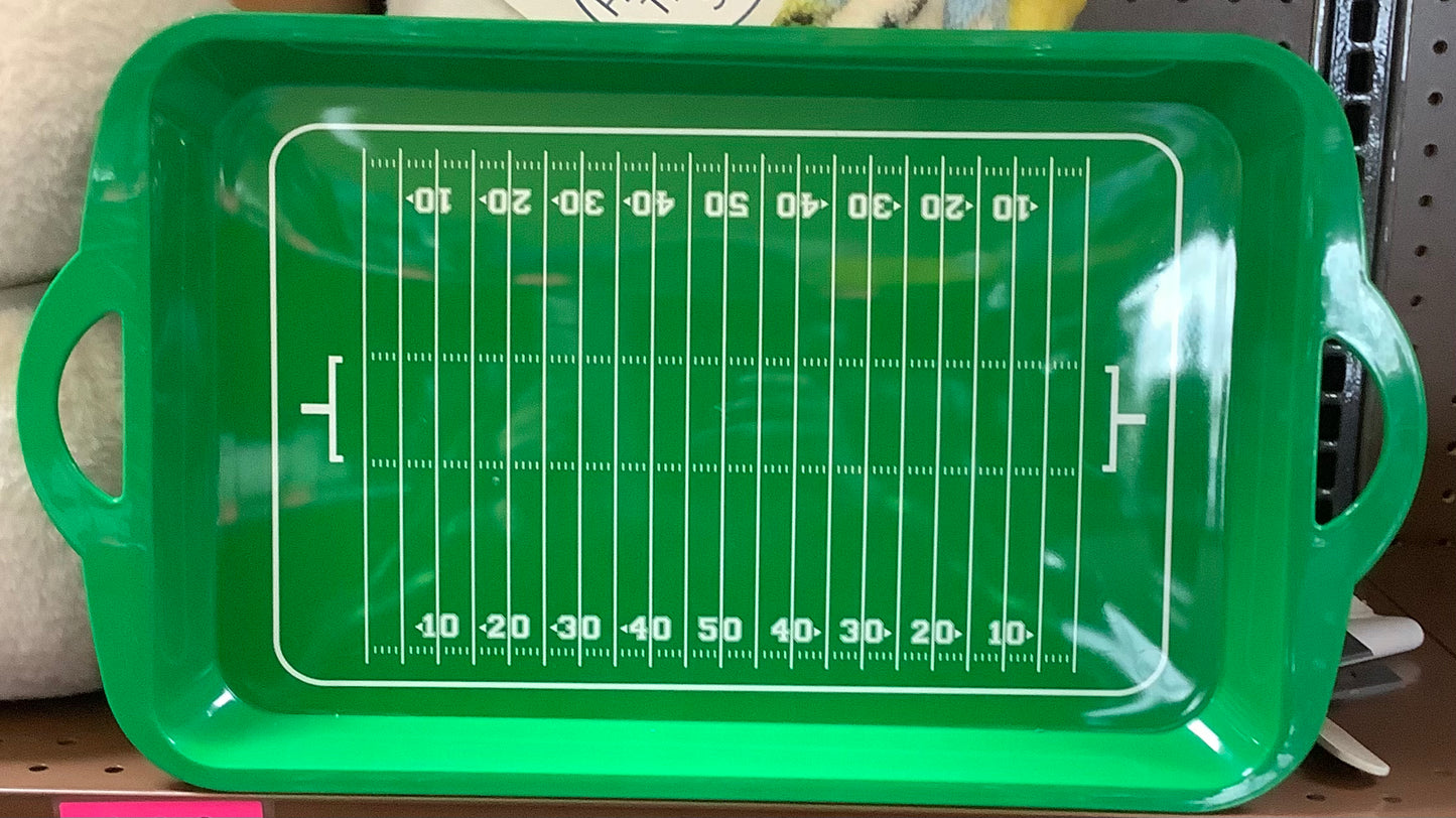 (Clearance) FINAL SALE Football Serving Tray
