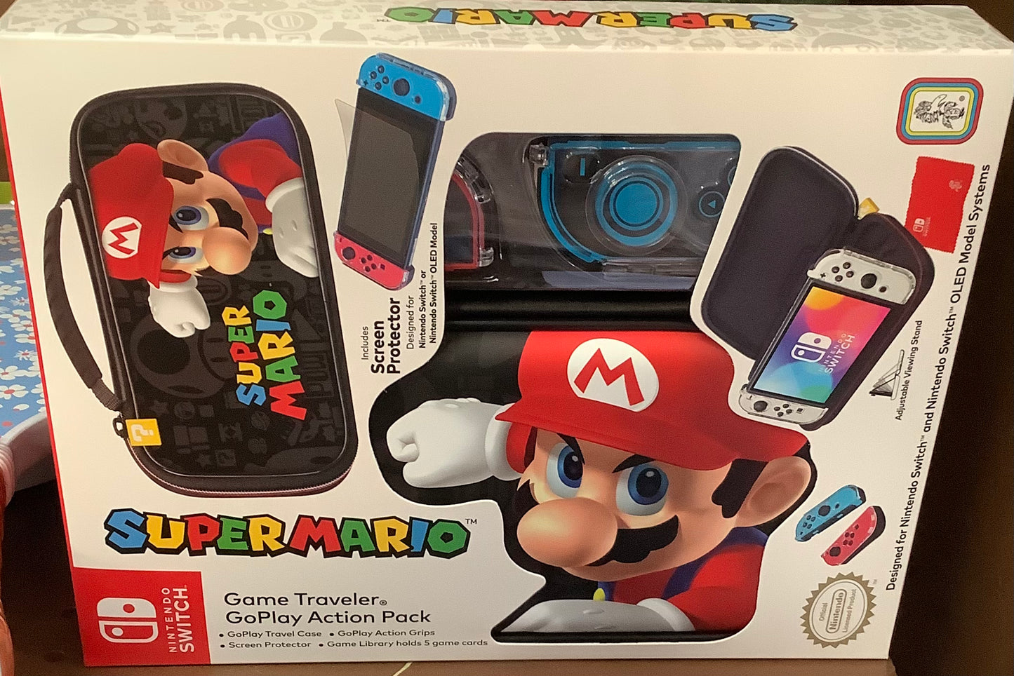Nintendo Switch Game Traveler GoPlay Action Pack - Mario