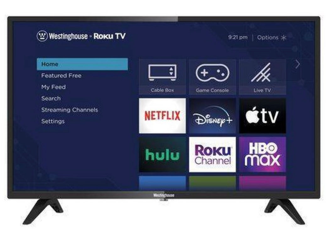 Westinghouse 32" 720p LED Roku Smart
TV - WR32HT2212