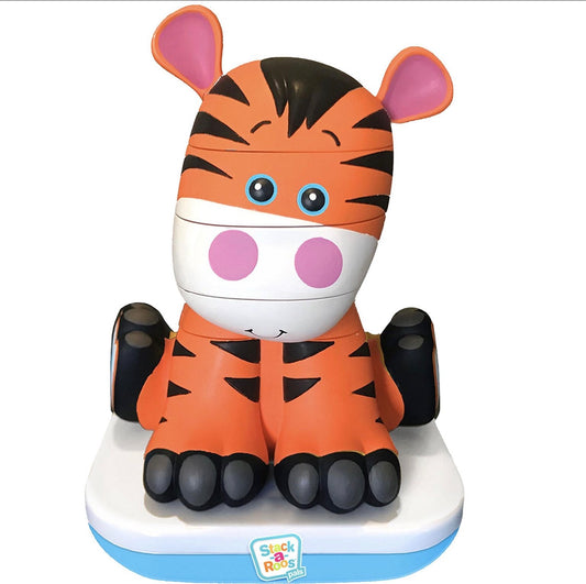 Stack-a-Roos Pals: Baby Tiger - Lights & Sounds, Ages 12+ Months