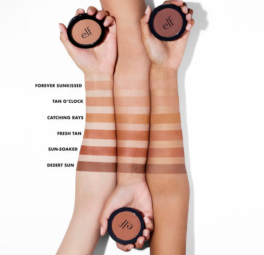e.l.f. Cosmetics Primer-Infused Matte Bronzer in the shade Forever Sunkissed