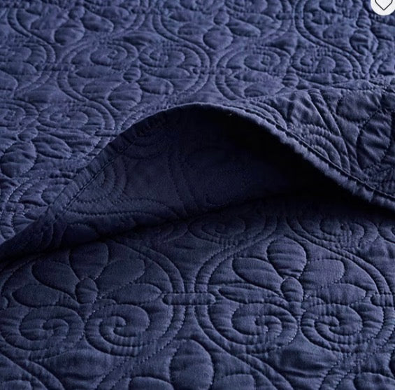 Madison Park Mansfield Antimicrobial Treated Reversible Quilt Set king/cal king