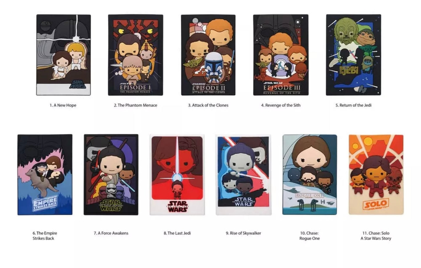 Star Wars collectible bag clip series 7 - blind bag