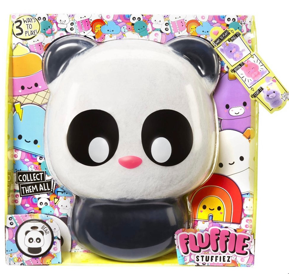 Fluffie Stuffiez Panda, Large Collectable Feature Plush main image 0