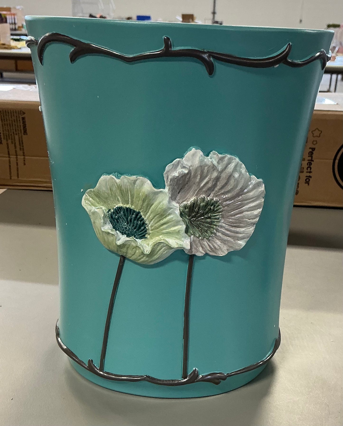 Popular Bath Poppy Fields Trash Can