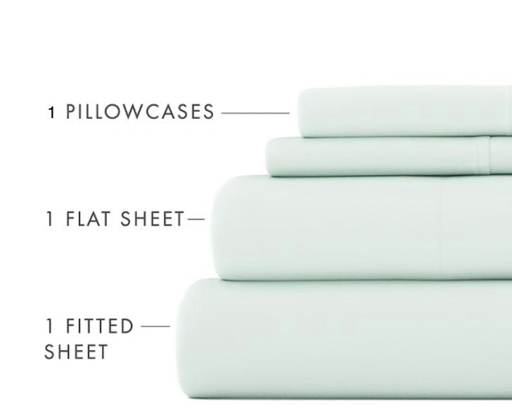 Casual Comfort™ Premium Ultra Soft Microfiber Wrinkle Free 3 Piece Sheet Set Twin XL