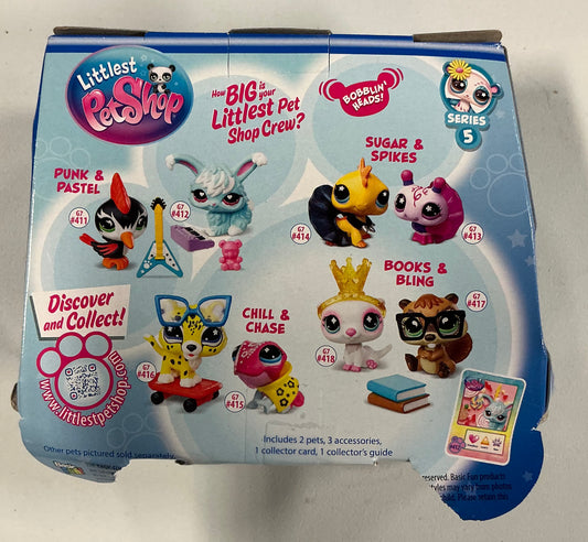 Littlest pet shop pet pairs series 5 - DAMAGED PACKAGE - PRODUCT IS NEW