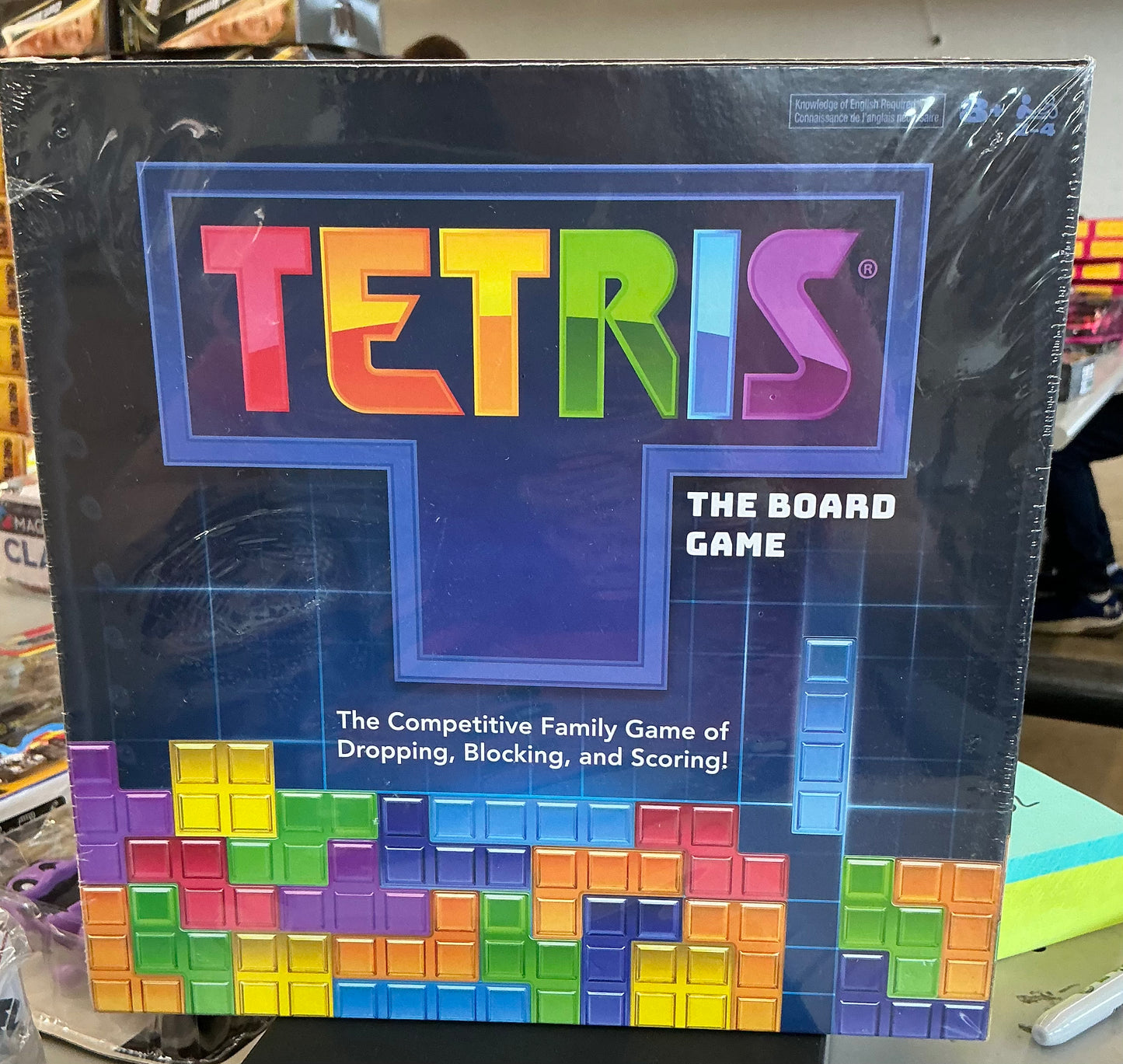 Spin master games Tetris: the board game head-to-head puzzle challenge game