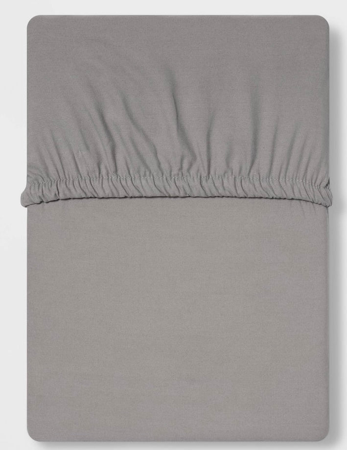 Queen 300 Thread Count Ultra Soft Fitted Sheet Gray