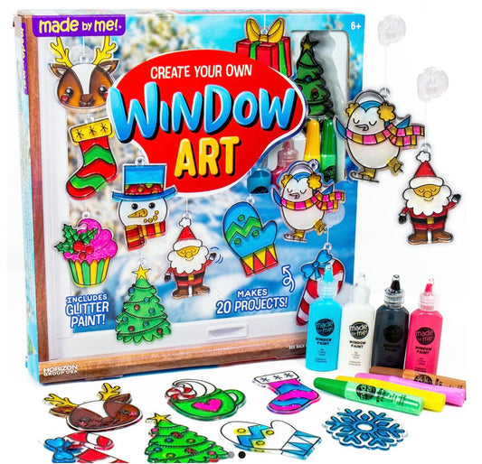 Made By Me Create Your Own Holiday Window Art