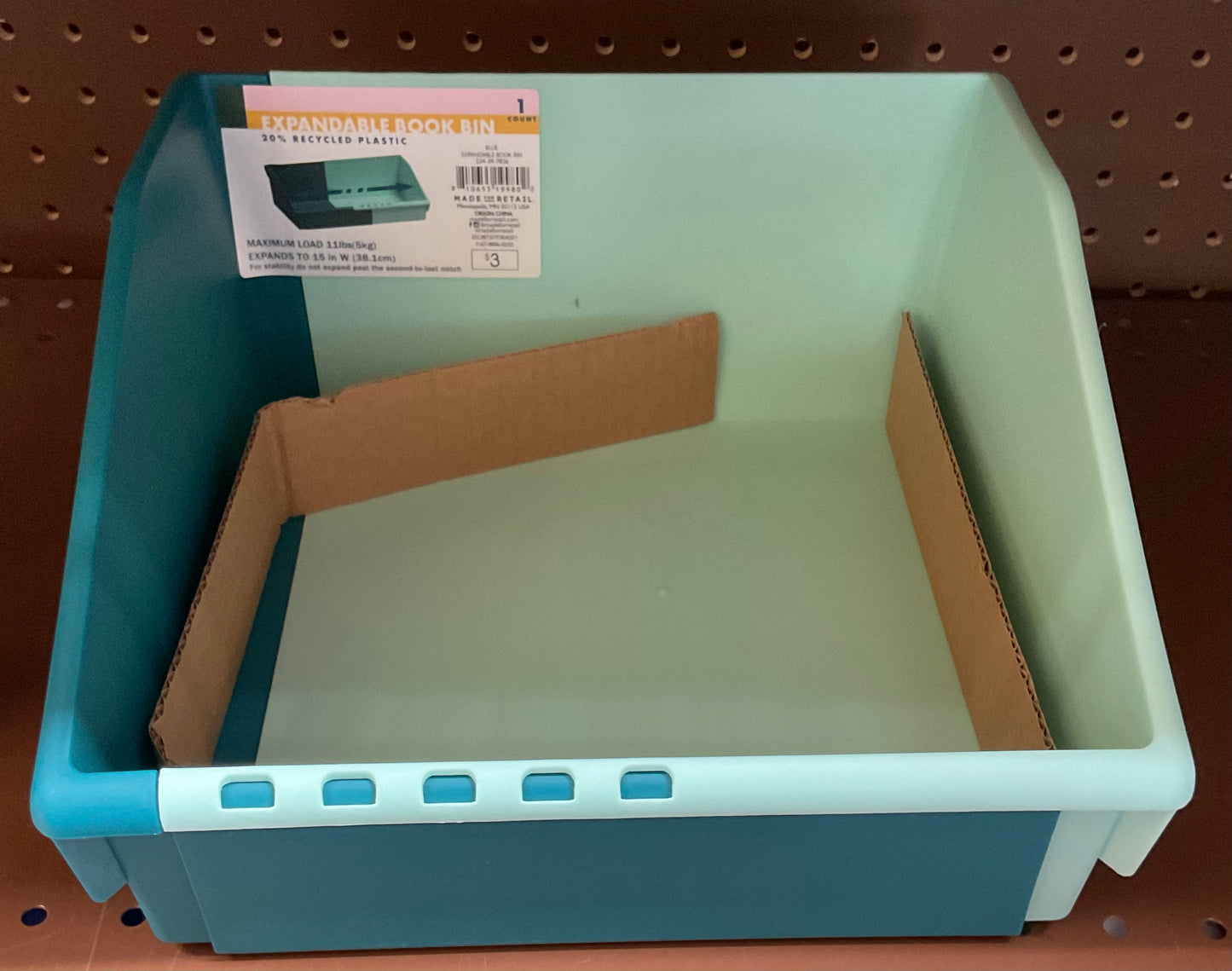 Expandable Book Bin (Color Variation)