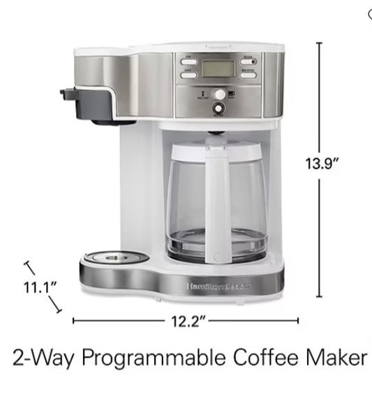 Hamilton Beach 2-Way Programmable Coffee Maker