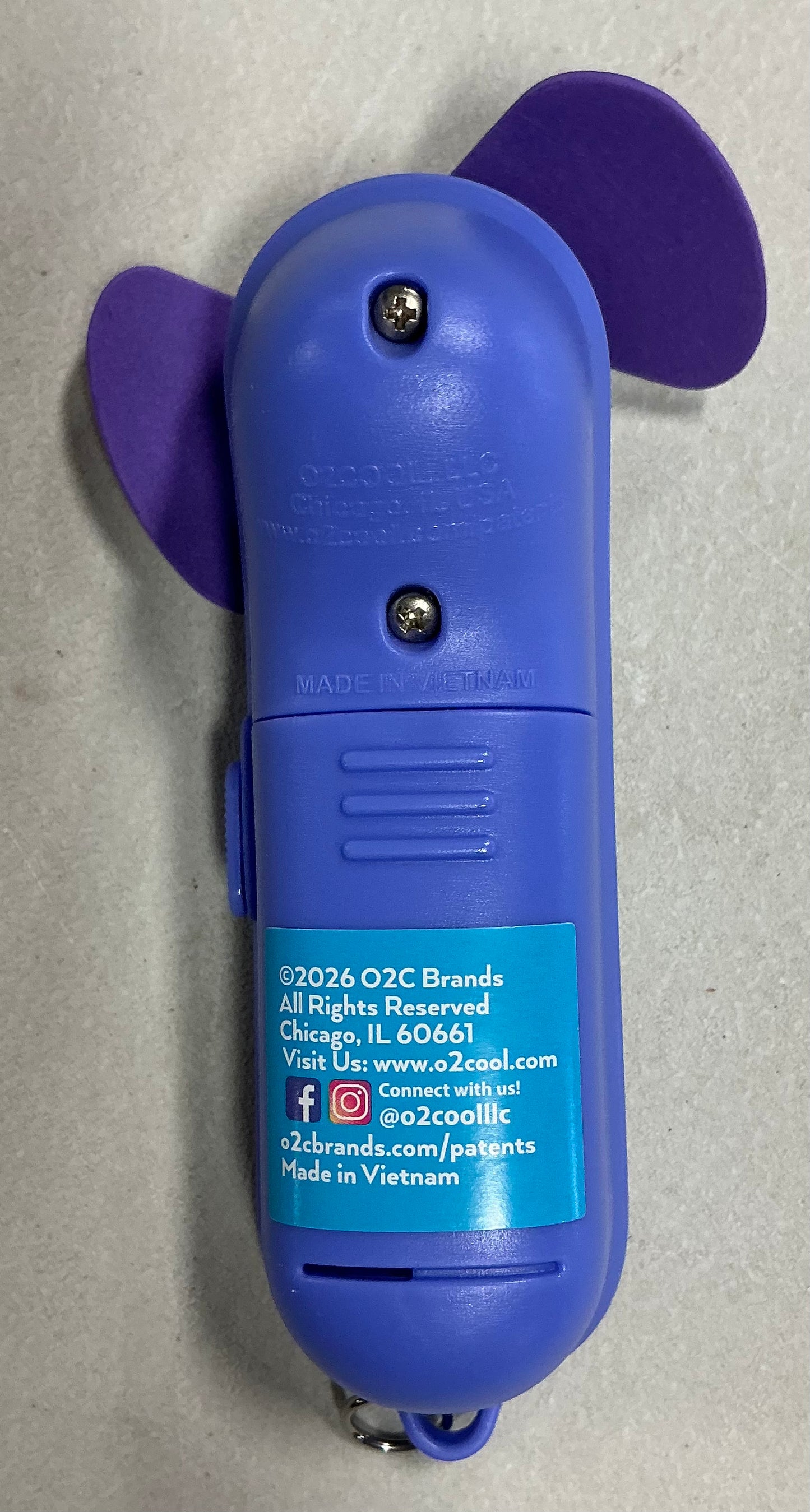 02cool pocket portable fan