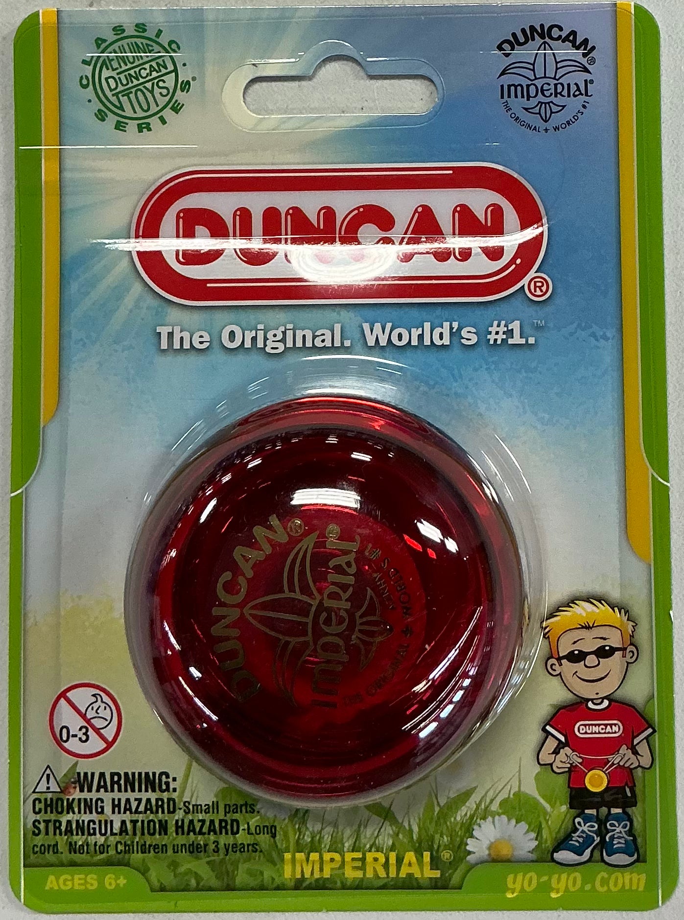 Duncan The Original. World’s #1. Yo-yo