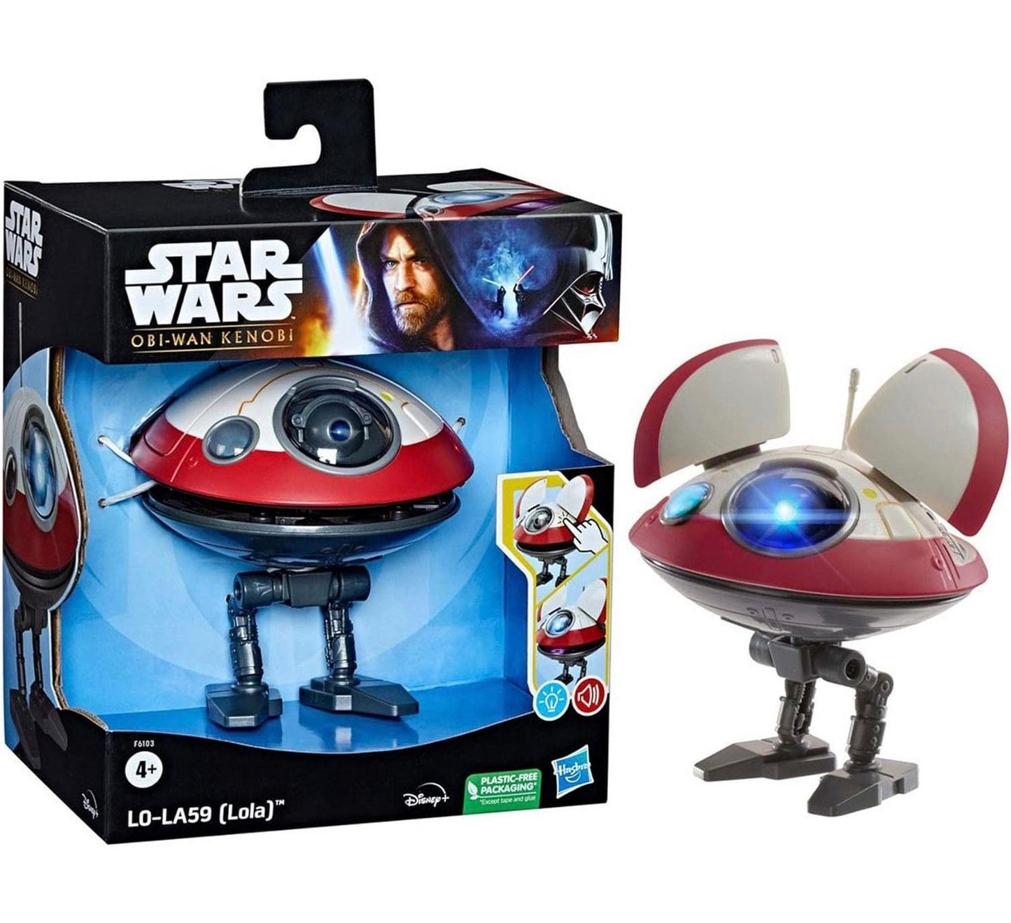 STAR WARS L0-LA59 (Lola) Droid Toy, OBI-Wan Kenobi Series