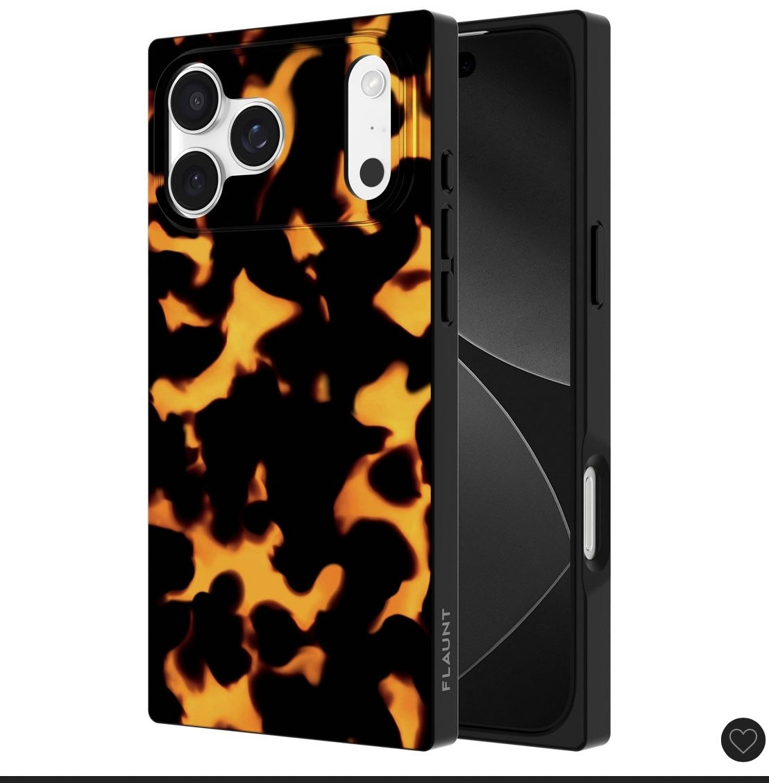 Flaunt iPhone 17 Pro Max MagSafe phone case - Tortoise Shell
