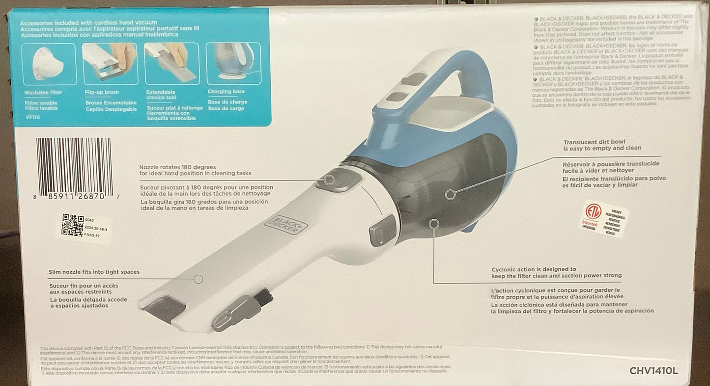 Black+Decker dustbuster AdvancedClean Cordless Handheld
Vacuum