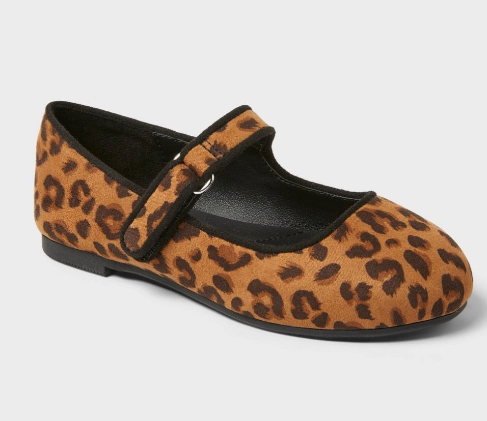 Cat & Jack Toddler Parker Leopard Print Flat Shoes