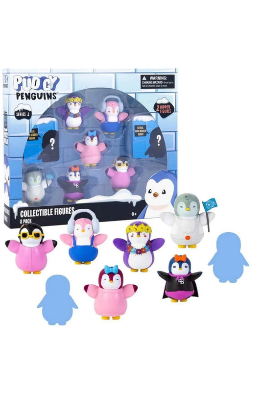 Pudgy Penguins Series 2 collectible figure 8-pack