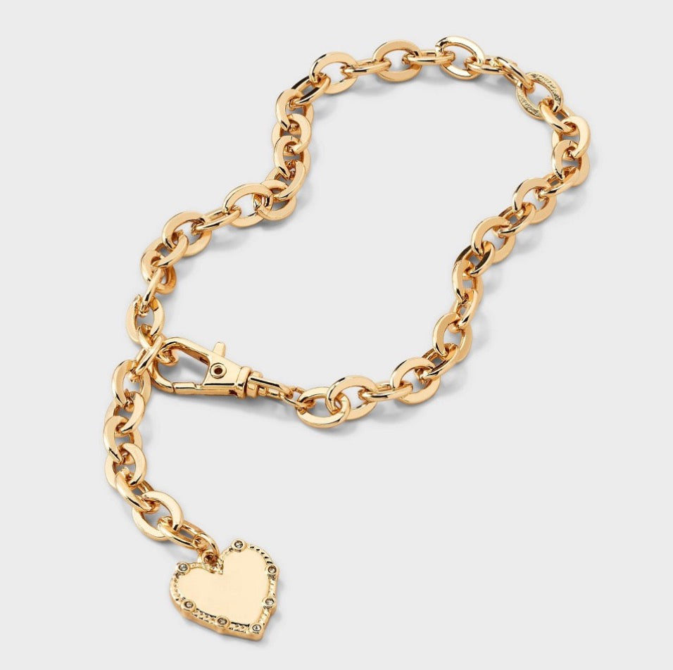 Gold-toned chain link bracelet