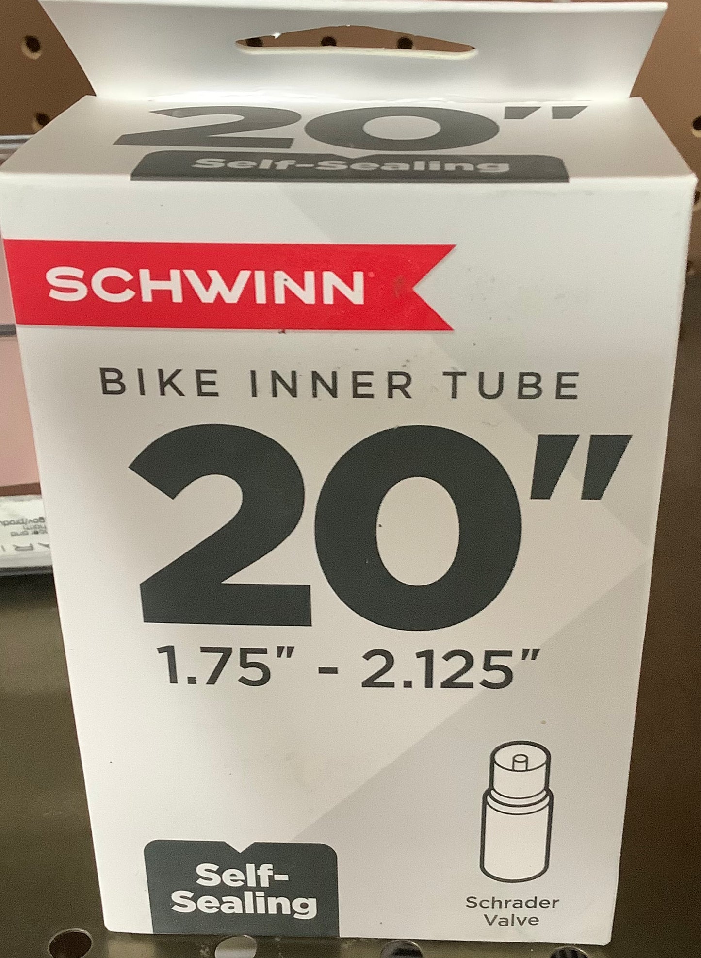 (Clearance) FINAL SALE 20” Schwinn Self-Sealing Bike Tube