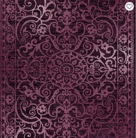 Maples Astrid Washable Indoor Rectangular Runner 20x60 Inch