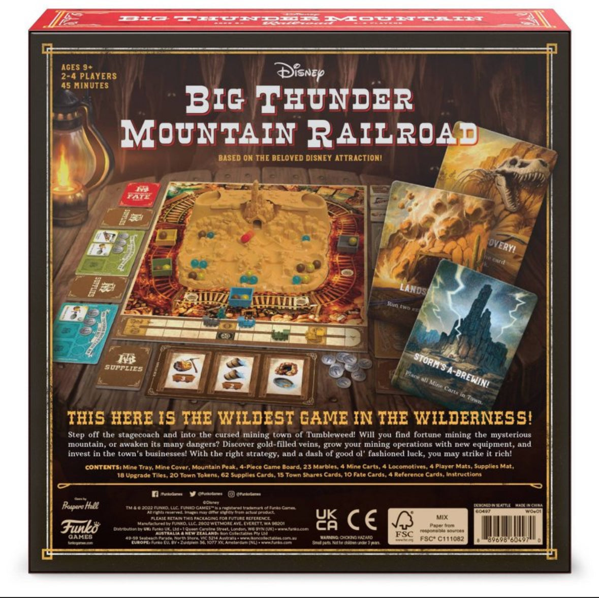 Disney Big Thunder Mountain
Railroad Game